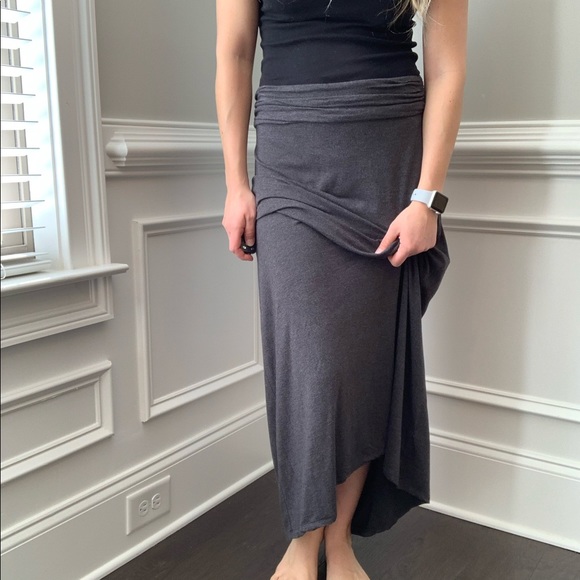 J. Crew Dresses & Skirts - J CREW grey maxi skirt. Sz S